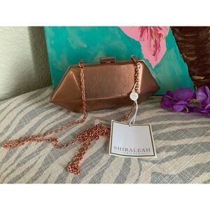 New With Tags Shiraleah Rose Gold Handbag